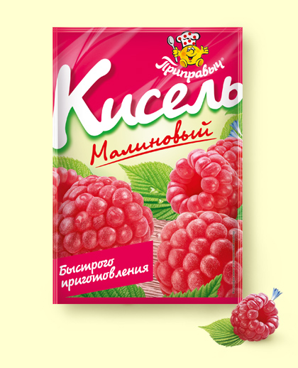 Кисель Малиновый 110г*25шт Приправыч